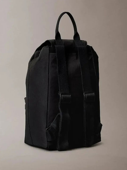 Calvin Klein Solid Flap Monologo Μαύρο Calvin Klein Solid Flap Monologo Μαύρο