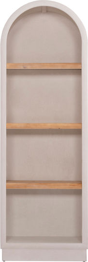 Βιβλιοθήκη Υπολευκό, Φυσικό 60x38.5x179εκ.