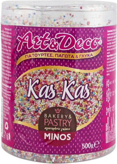 Minos Foods Dekorative Knusperkugeln Bunte 500gr