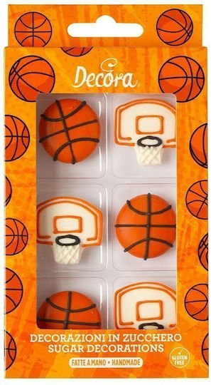 Essbare Kuchendekorationen Basket Set 6 Stück