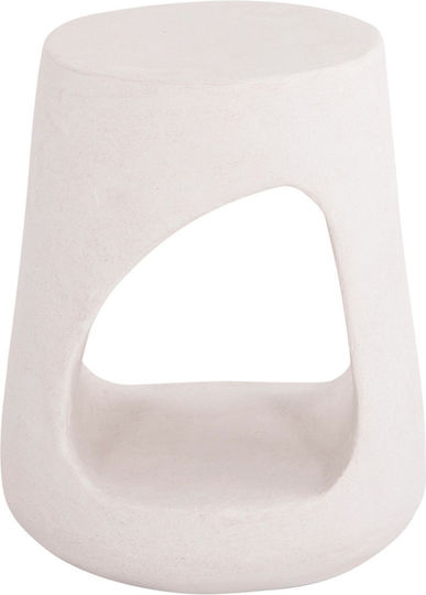 Табуретка Дневна стая Пластмаса Santorini Off-White Color