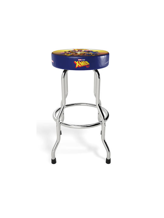 Stool For Living Room Metallic Sgabello Regolabile X-men Multicolour