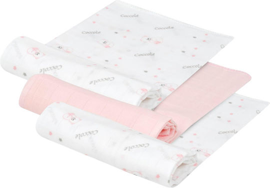 Interbaby Πάνα Αγκαλιάς 55x70cm 3τμχ