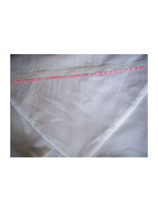 VS Home Blanket Nursery Swaddling Blankets Waffle White 90x100cm
