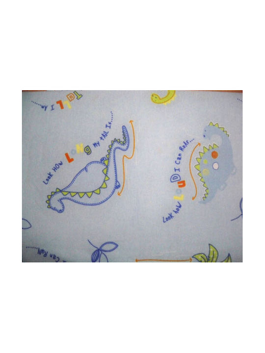 VS Home Σετ Μονά με Λάστιχο Γαλάζιο 120x200cm