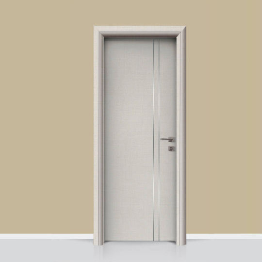 Πόρτα Εσωτερική Laminate Inox Στοιχεία Σχέδιο 211
