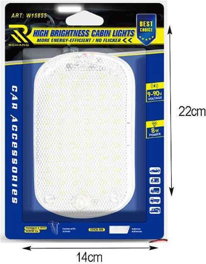 Rchang Interior Car Cabin Light 60smd 8w W15855 High Brightness Cabin Lights Tf150362