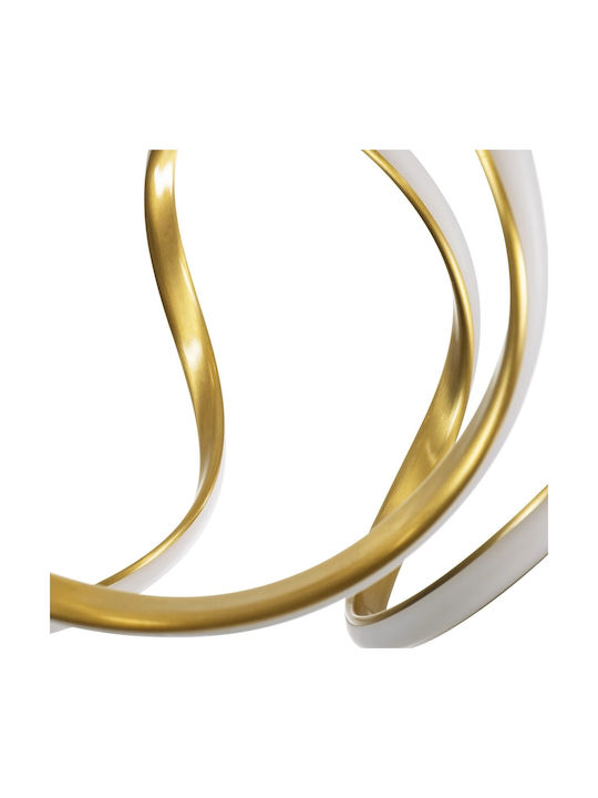 kelvo Tarantula Ceiling Light Gold LED With Adjustable Warm To Cool White Light 78x78x31.5cm