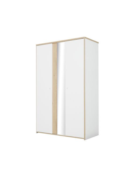 Ușă dublă Dulap Bej 130x60x202cm