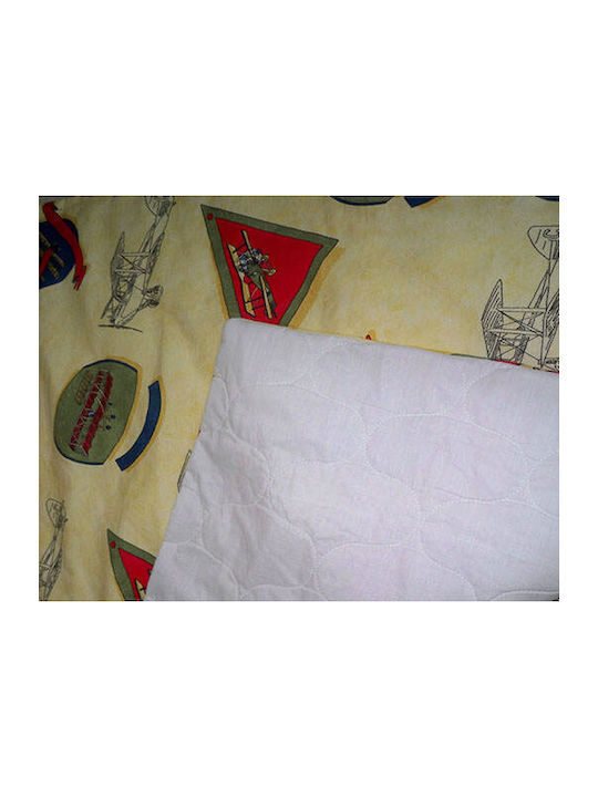 VS Home Βρεφικό Κουβερλί Βαμβακερό Πολύχρωμο 110x140cm