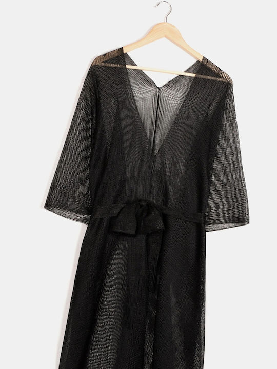 Rock Club Women's Beachwear Dress Black