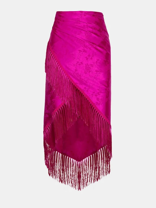 Rock Club Women's Beachwear Skirt Magenta