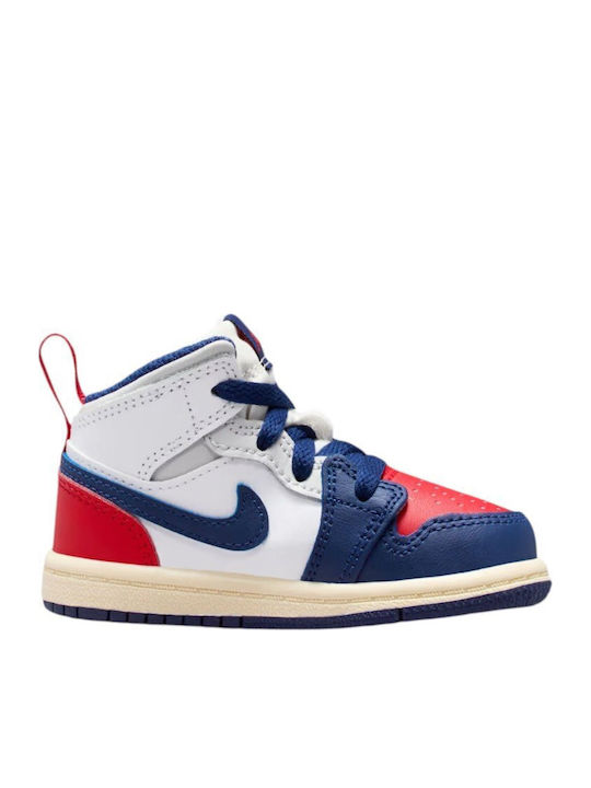 Air  1 Mid Kinder Sneaker Hoch Mehrfarbig
