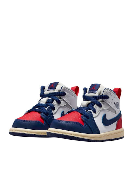 Air  1 Mid Kinder Sneaker Hoch Mehrfarbig