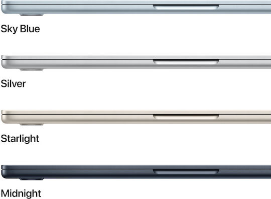 Apple MacBook Air 13.6" IPS Retina Display (M5-10-Core/16GB/512GB SSD/8-Core GPU) Silver (GR Keyboard)