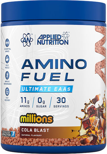 Applied Nutrition Amino Fuel Eaa 390g Fruit Burst & Applied Nutrition Lifestyle Water Bottle 1000ml Custom Bundle