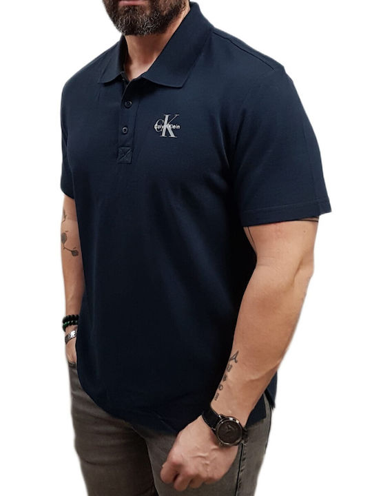 Polo Short Sleeve Blouse Dark Sapphire