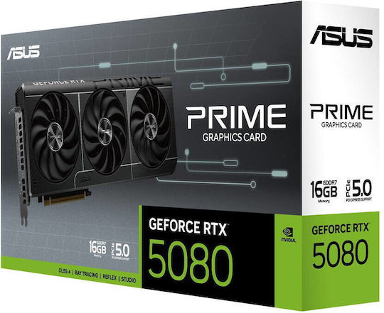 Asus GeForce RTX 5080 16GB GDDR7 Prime Видео Карта