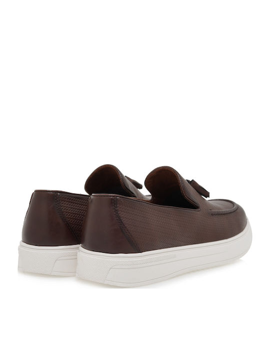 Ανδρικά Loafers σε Καφέ Χρώμα