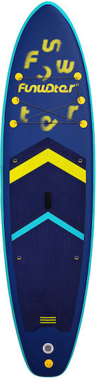 Funwater Aufblasbare SUP Board mit Länge 3,5 m Hellblau