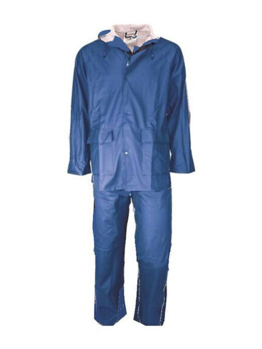 Waterproof Jacket Pants Pu100% Galaxy Marine Plus Colour Blue Size XL Waterproof Jacket Pants Pu100% Galaxy Marine Plus Colour Blue Size XL