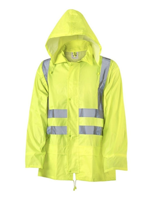 Active Gear Costum De Lucru Impermeabil și Antivânt Pentru Bărbați Cu Benzi Reflectorizante Galben Active Gear Costum De Lucru Impermeabil și Antivânt Pentru Bărbați Cu Benzi Reflectorizante Galben