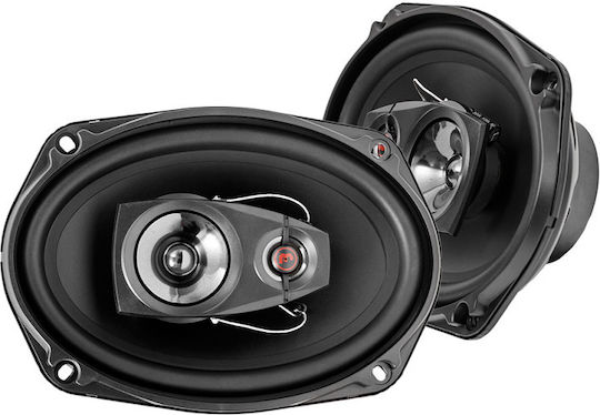 Bass Habit Σετ Ηχεία Αυτοκινήτου Ομοαξονικά Διαιρούμενα 6.5" με 800W RMS (3 Δρόμων)