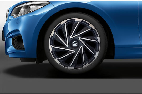 Sparco Σετ Τάσια Αυτοκινήτου Varese 4τμχ 15" Ασημί