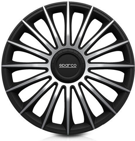Sparco Σετ Τάσια Αυτοκινήτου Treviso 4τμχ 15" Μαύρο