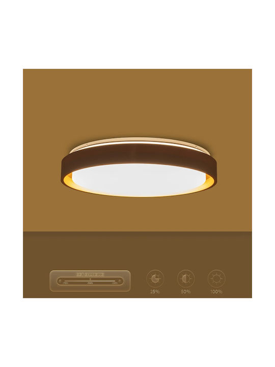 kelvo Barchetta Ceiling Mount Light 48cm White with Integrated LED