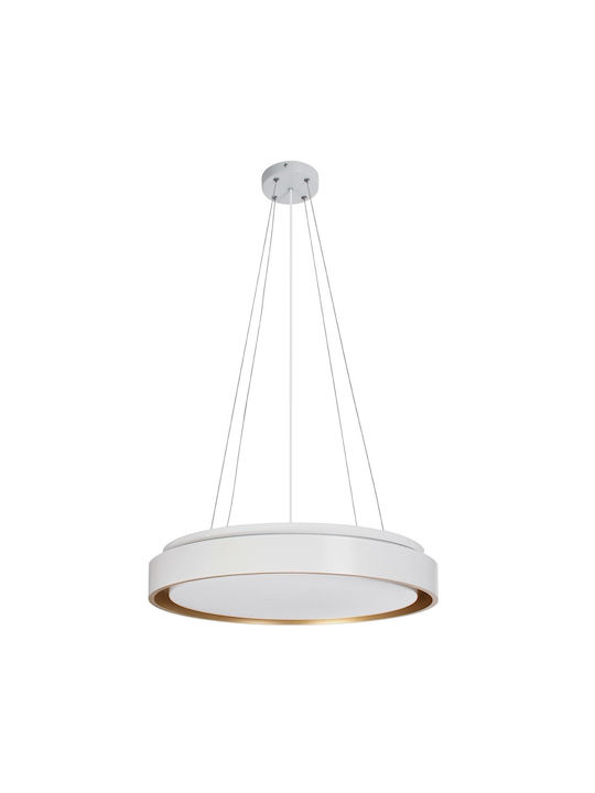kelvo Barchetta Ceiling Mount Light 48cm White with Integrated LED