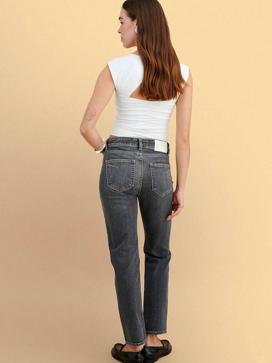 Women's Jean Pants in Skinny Fit Gray