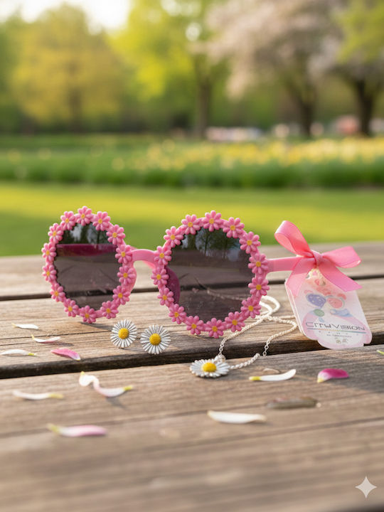 Kinder-Sonnenbrillen Rosa PEAC9753