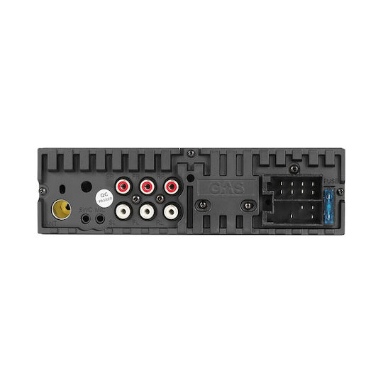 Gas Audio Power Max Ραδιόφωνο Αυτοκινήτου 1 DIN (Bluetooth/USB)