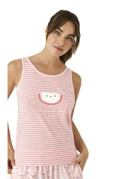 Promise Summer Women's Pink Pyjama Set
