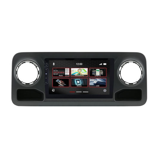 Ηχοσύστημα Αυτοκινήτου για Mercedes-Benz ML / GLK 2008-2013 (Bluetooth/USB/AUX/WiFi/GPS/Apple-Carplay/Android-Auto) με Οθόνη Αφής 9"