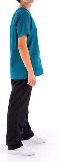 DS Wear Unisex Medical Pants And Blouse Set Black