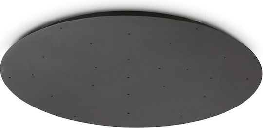 Rosone D1050 Βάση Κρεμαστού Φωτιστικού 25 Φώτων Μεταλλική Χρώμιο