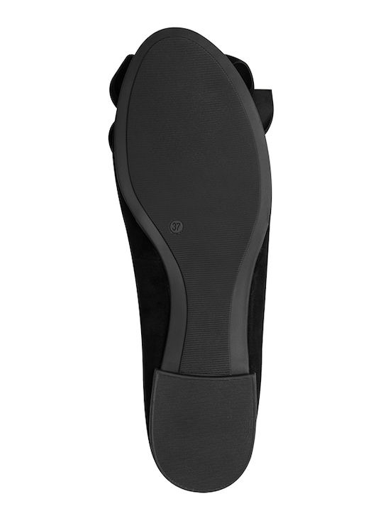Women's Ballerina Shoes in Black Colour