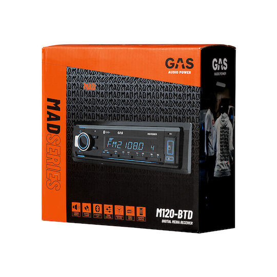 Gas Audio Power Car Audio System 1 DIN USB