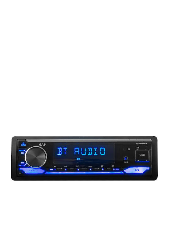 Mad M130-btn Gas Audio Head Unit 1-din 2v 6 Preouts Αποσπώμενη Πρόσοψη