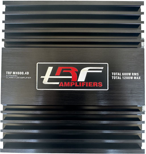 TRF Car Audio Amplifier 4 Channels (D Class)