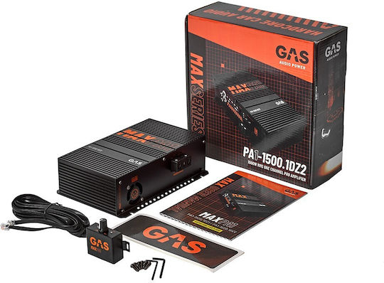 Gas Audio Power Ενισχυτής Αυτοκινήτου 1 Καναλιού (Κλάση D)