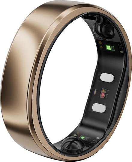 RingConn Gen 2 Air Smart Ring 21.5mm Waterproof with Pulse Oximeter Dune Gold