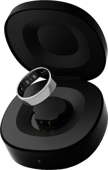 RingConn Gen 2 Smart Ring 16.5mm with Heart Rate Monitor Silver