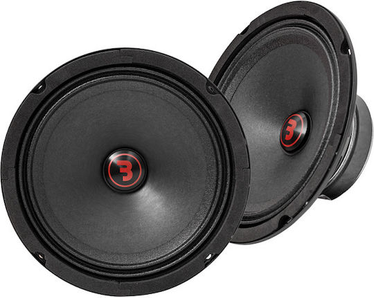Bass Habit Set Auto-Lautsprecher 6.5" mit 800W RMS (3 Weg)