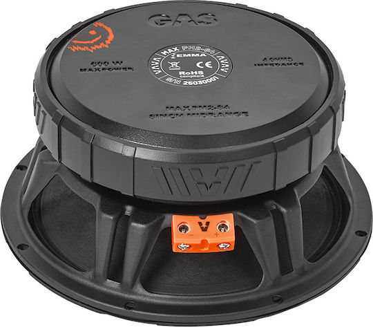 Gas Audio Power Max Ηχείο Αυτοκινήτου 8" με 300W RMS (Midrange) Τεμάχιο