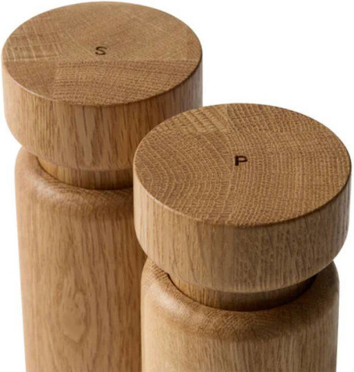 CrushGrind Σετ Χειροκίνητοι Μύλοι Μπαχαρικών 13cm