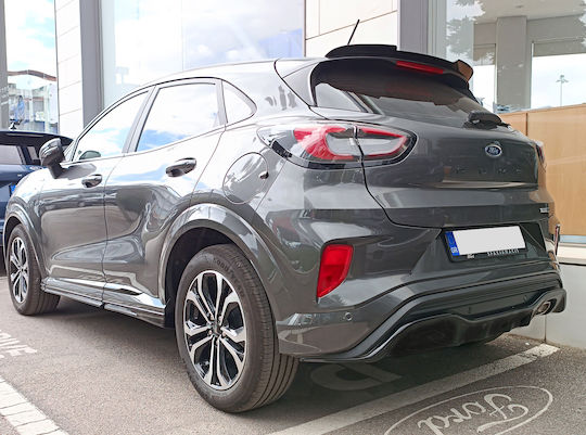 Motordrome Spoiler Auto Rückseite Kompatibel mit Ford Puma ST-Linie 2019+