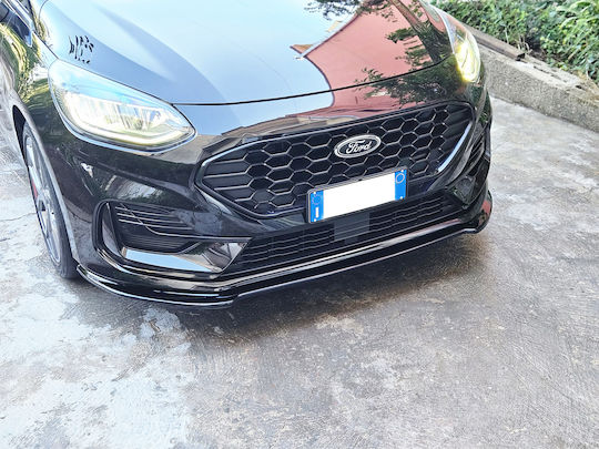 Motordrome Spoiler Auto Vorderseite Kompatibel mit Ford Fiesta